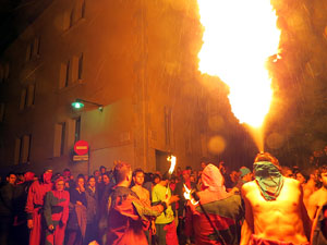 Fires 2016. El correfoc amb els Diables de l'Onyar