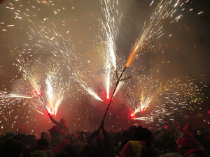 Fires 2016. El correfoc amb els Diables de l'Onyar