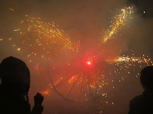 Fires 2016. El correfoc amb els Diables de l'Onyar