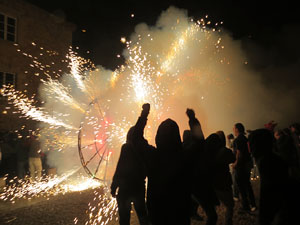 Fires 2016. El correfoc amb els Diables de l'Onyar