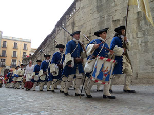 Girona resisteix! Jornades de recreació històrica de la Guerra de Successió. Presentació de l'esdeveniment