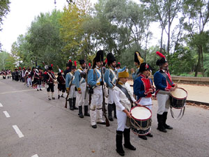 IX Festa Reviu els Setges Napole&ograve;nics de Girona. Campament d'&egrave;poca napole&ograve;nica al parc de les Ribes del Ter