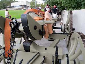 IX Festa Reviu els Setges Napole&ograve;nics de Girona. Campament d'&egrave;poca napole&ograve;nica al parc de les Ribes del Ter