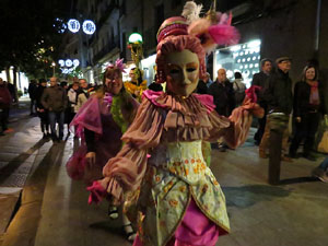 Nadal 2016. Cercavila de L'Esperit de Nadal amb motiu de la inauguració de la XVI Biennal del Pessebre Català