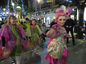 Nadal 2016. Cercavila de L'Esperit de Nadal amb motiu de la inauguraci&oacute; de la XVI Biennal del Pessebre Catal&agrave;