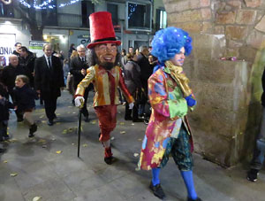 Nadal 2016. Cercavila de L'Esperit de Nadal amb motiu de la inauguraci&oacute; de la XVI Biennal del Pessebre Catal&agrave;