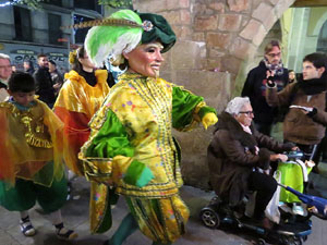 Nadal 2016. Cercavila de L'Esperit de Nadal amb motiu de la inauguraci&oacute; de la XVI Biennal del Pessebre Catal&agrave;