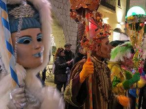 Nadal 2016. Cercavila de L'Esperit de Nadal amb motiu de la inauguraci&oacute; de la XVI Biennal del Pessebre Catal&agrave;
