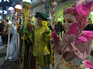 Nadal 2016. Cercavila de L'Esperit de Nadal amb motiu de la inauguraci&oacute; de la XVI Biennal del Pessebre Catal&agrave;