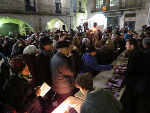 Nadal 2016. Encesa de les llums de Hanukkà a la plaça del Vi