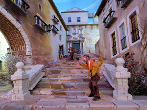 Nadal 2016. XVI Biennal del Pessebre Catal&agrave;. Exposici&oacute; de diorames al claustre de la Diputaci&oacute;