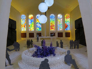 Nadal 2016. XVI Biennal del Pessebre Catal&agrave;. Exposici&oacute; de diorames al claustre de la Diputaci&oacute;