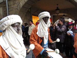 La Cavalcada de Reis 2017. La precavalcada des de la Mercè pels carrers de Girona