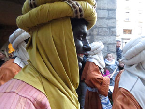 La Cavalcada de Reis 2017. La precavalcada des de la Mercè pels carrers de Girona