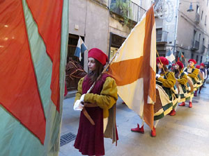 La Cavalcada de Reis 2017. La precavalcada des de la Mercè pels carrers de Girona