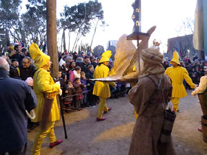 La Cavalcada de Reis 2017. El campament reial als Jardins de la Muralla