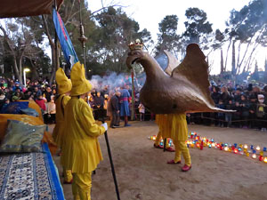 La Cavalcada de Reis 2017. El campament reial als Jardins de la Muralla