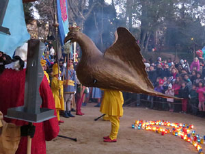 La Cavalcada de Reis 2017. El campament reial als Jardins de la Muralla