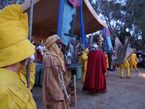 La Cavalcada de Reis 2017. El campament reial als Jardins de la Muralla