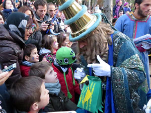 La Cavalcada de Reis 2017. El campament reial als Jardins de la Muralla
