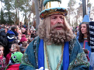 La Cavalcada de Reis 2017. El campament reial als Jardins de la Muralla