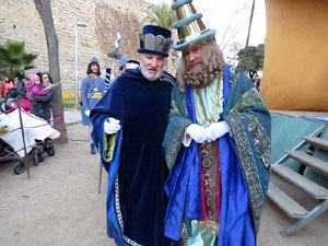 La Cavalcada de Reis 2017. El campament reial als Jardins de la Muralla