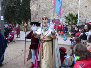 La Cavalcada de Reis 2017. El campament reial als Jardins de la Muralla