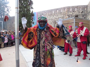 La Cavalcada de Reis 2017. El campament reial als Jardins de la Muralla