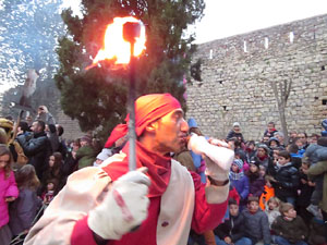 La Cavalcada de Reis 2017. El campament reial als Jardins de la Muralla