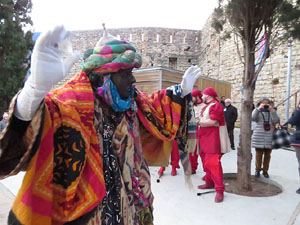 La Cavalcada de Reis 2017. El campament reial als Jardins de la Muralla