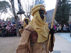 La Cavalcada de Reis 2017. El campament reial als Jardins de la Muralla