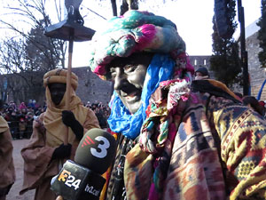La Cavalcada de Reis 2017. El campament reial als Jardins de la Muralla