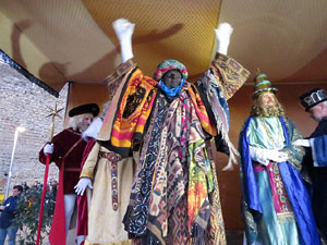 La Cavalcada de Reis 2017. El campament reial als Jardins de la Muralla