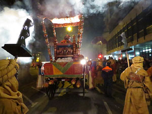 La Cavalcada de Reis 2017. Desfilada pels carrers de la ciutat, fins la pla&ccedil;a del Vi
