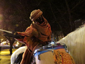 La Cavalcada de Reis 2017. Desfilada pels carrers de la ciutat, fins la pla&ccedil;a del Vi