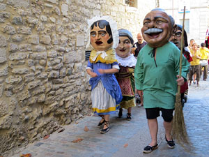 Sant Joan 2016. Arribada de la Flama del Canigó. La cercavila