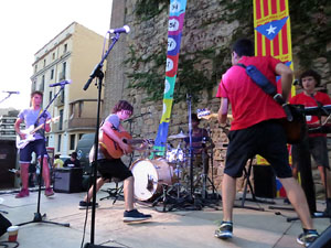 11 de setembre 2017. Acte previ al Jardí de la Infància