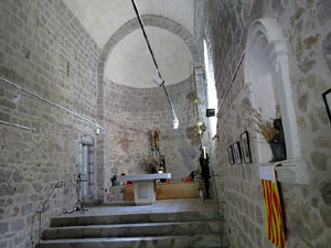 La capella de Sant Jaume, a Pedret