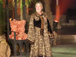 600 aniversari de la nau &uacute;nica de la Catedral de Girona. Representaci&oacute; de la Consueta de Sant Jordi cavaller