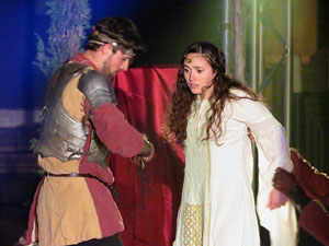 600 aniversari de la nau &uacute;nica de la Catedral de Girona. Representaci&oacute; de la Consueta de Sant Jordi cavaller