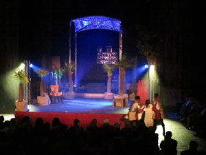 600 aniversari de la nau &uacute;nica de la Catedral de Girona. Representaci&oacute; de la Consueta de Sant Jordi cavaller