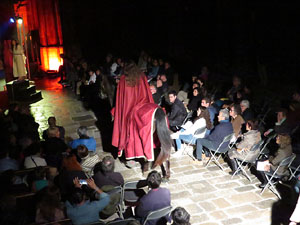 600 aniversari de la nau &uacute;nica de la Catedral de Girona. Representaci&oacute; de la Consueta de Sant Jordi cavaller