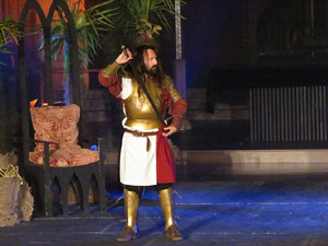 600 aniversari de la nau &uacute;nica de la Catedral de Girona. Representaci&oacute; de la Consueta de Sant Jordi cavaller