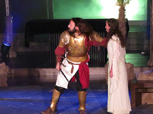 600 aniversari de la nau &uacute;nica de la Catedral de Girona. Representaci&oacute; de la Consueta de Sant Jordi cavaller