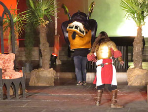 600 aniversari de la nau &uacute;nica de la Catedral de Girona. Representaci&oacute; de la Consueta de Sant Jordi cavaller