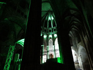 600 aniversari de la nau única de la Catedral de Girona. Representació de la Consueta de Sant Jordi cavaller