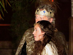 600 aniversari de la nau &uacute;nica de la Catedral de Girona. Representaci&oacute; de la Consueta de Sant Jordi cavaller