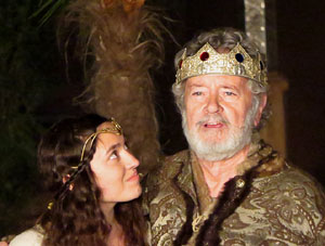 600 aniversari de la nau &uacute;nica de la Catedral de Girona. Representaci&oacute; de la Consueta de Sant Jordi cavaller