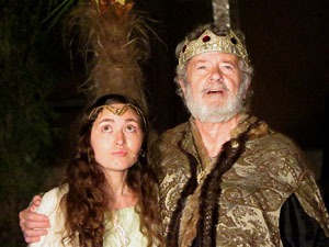 600 aniversari de la nau &uacute;nica de la Catedral de Girona. Representaci&oacute; de la Consueta de Sant Jordi cavaller