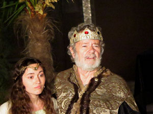 600 aniversari de la nau &uacute;nica de la Catedral de Girona. Representaci&oacute; de la Consueta de Sant Jordi cavaller